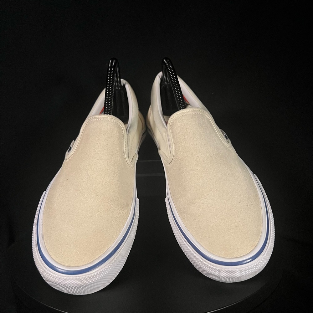 Vans Skate Slip-On ‘Marshmallow/Parisian Night’ Suede (Men’s 7 / Women’s 8.5)